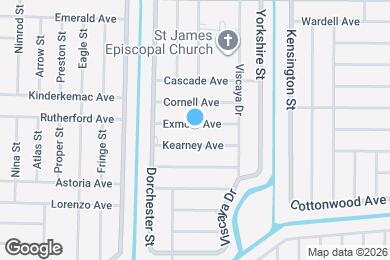 Map image of the property - 21019 Exmore Ave