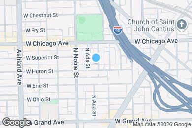 Map image of the property - 712 N Throop St