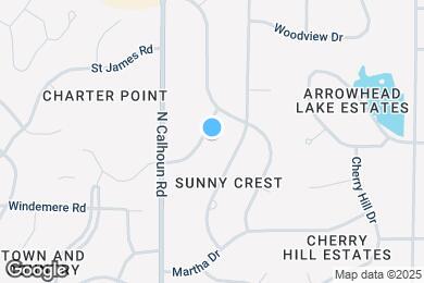Map image of the property - 3600 Goetz Dr