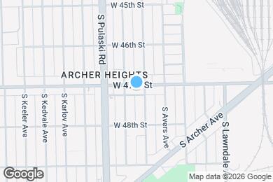 Map image of the property - 3913 W 47th St