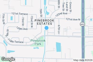 Map image of the property - 11840 69th Way