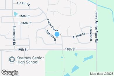 Map image of the property - 1801 Debrah Dr