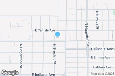 Map image of the property - 605 E Montgomery Ave