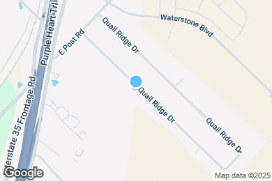 Map image of the property - 212 Quail Ridge Dr