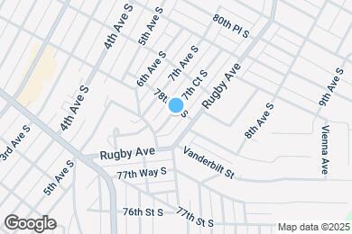 Map image of the property - 7729 7th Ct S
