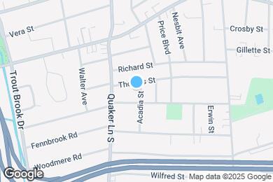 Map image of the property - 11 Acadia St