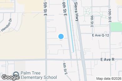 Map image of the property - 558 E Avenue Q12