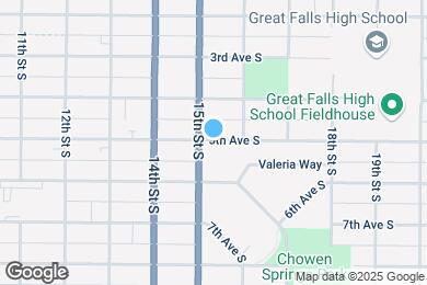 Map image of the property - 1429 13th St S