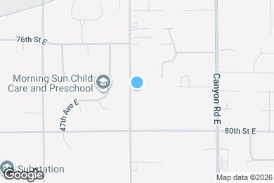 Map image of the property - 7803 50th Ave E