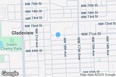 Map image of the property - 1847 NW 70th St