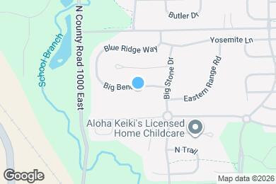 Map image of the property - 9939 Big Bend Dr