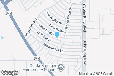 Map image of the property - 2943 Clear Creek Dr