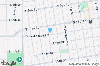 Map image of the property - 1517 Earnest S Brazill St