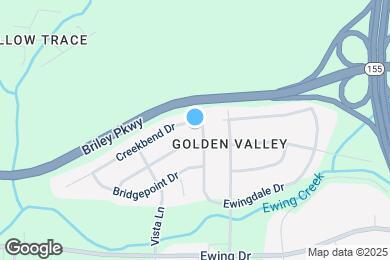 Map image of the property - 2803 Creekbend Dr