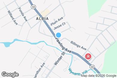 Map image of the property - 663 Pawling Ave