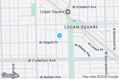 Map image of the property - 2507 N Sawyer Ave