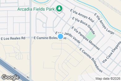 Map image of the property - 6491 E Paseo Alga