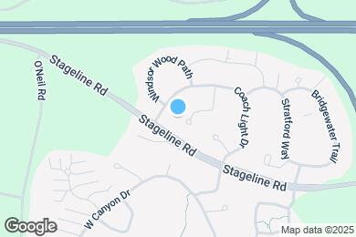Map image of the property - 23 Bristol Ct