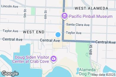 Map image of the property - 641 Central Ave