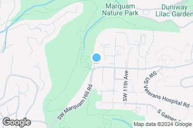 Map image of the property - The Woods on Marquam Hill