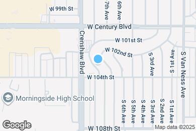 Map image of the property - 10232 S 8th Ave