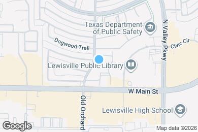 Map image of the property - Villas at Waterchase Apartments