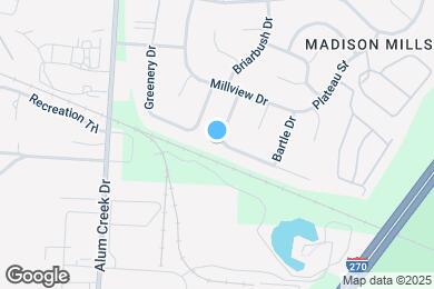 Map image of the property - 2585-2587 Four Seasons Dr