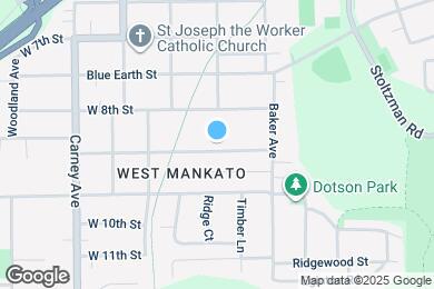 Map image of the property - 206 W 9th St