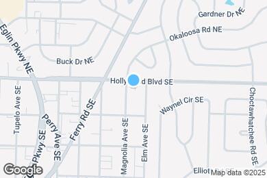 Map image of the property - 240 Hollywood Blvd SE