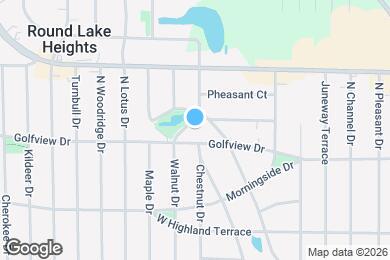 Map image of the property - 1531 Walnut Dr