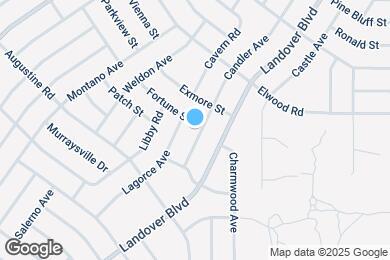 Map image of the property - 4151 Candler Ave