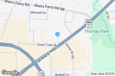 Map image of the property - Boulevard Apartments