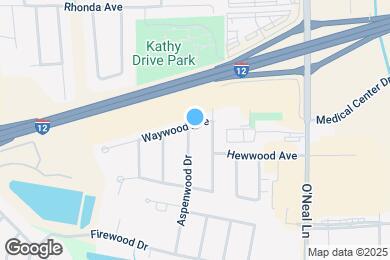 Map image of the property - 2011 Aspenwood Dr