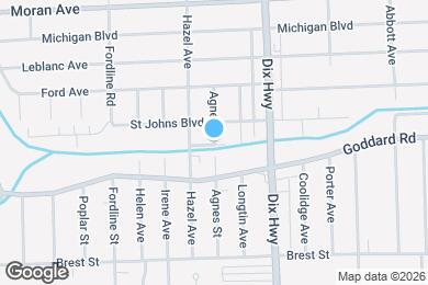 Map image of the property - 4072 Agnes Ave