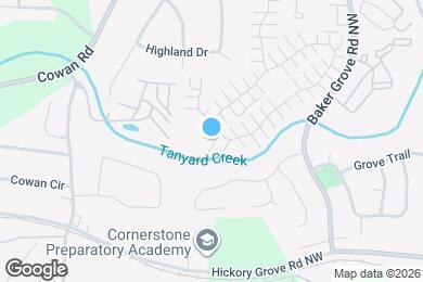 Map image of the property - 512 Windcroft Cir NW