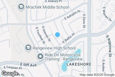 Map image of the property - 2224 S Ventura St