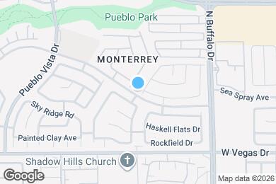 Map image of the property - 1701 Park Mesa Ln