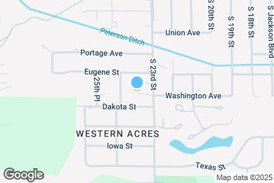 Map image of the property - 838 S 23rd St
