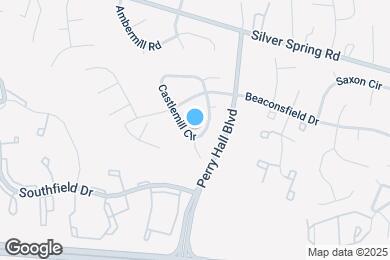 Map image of the property - 8551 Castlemill Cir
