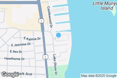 Map image of the property - 1015 Lake Shore Dr