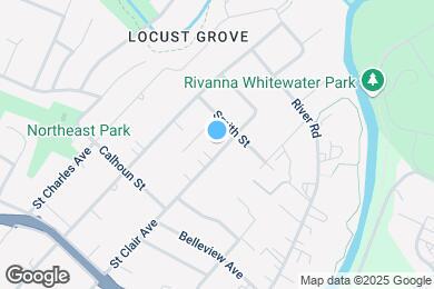 Map image of the property - 1033 Saint Clair Ave