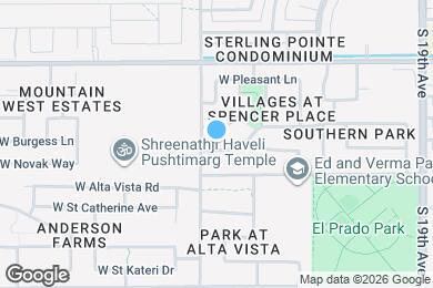 Map image of the property - 2230 W Burgess Ln