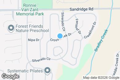 Map image of the property - 2801 Cross Creek Dr