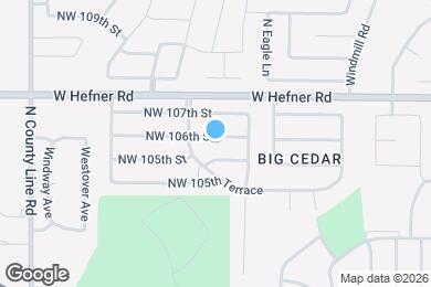 Map image of the property - 8420 NW 106th St
