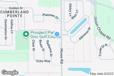 Map image of the property - 15296 Reflection Ct