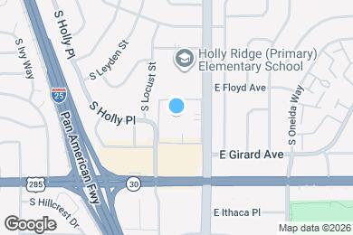 Map image of the property - 3349 S Monaco Street Pky