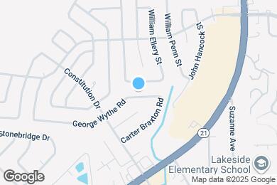 Map image of the property - 2194 George Wythe Rd