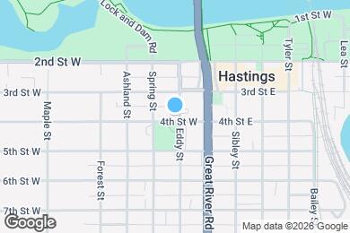 Map image of the property - 320 Eddy St