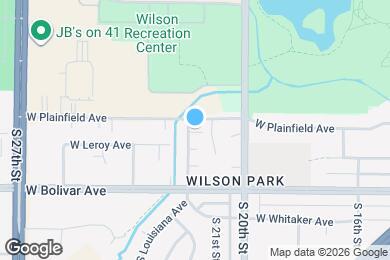 Map image of the property - 4210 S 22nd St