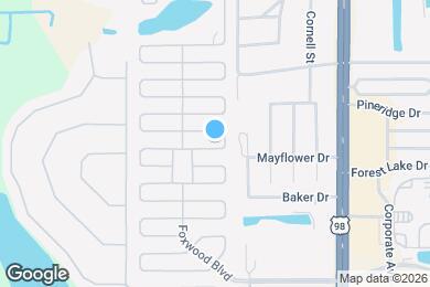 Map image of the property - 1527 Black Forest Dr